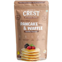 Seven's Crest Multi Millet Pancake & Waffle Mix  Vanilla, 200G (Pack Of 1) | Jowar & Foxtail Millet | Jaggery-Sweetened | High Protein | Calcium-Rich | No Transfat | No Preservatives | Refined Sugar-Free | Gluten-Free Ingredients