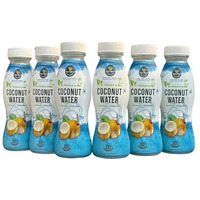 Satvik Aahar Yellow Tender Coconut Water From Pollachi | Enriched With Electrolytes & Anti-Oxidants | Pure & Refreshing Nariyal Pani | No Added Sugar, Preservative & Flavour- 200Ml (Pack Of 6)