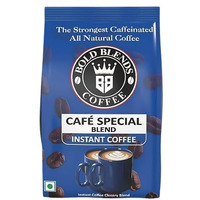 Bold Blends Cafe Special Blend 1 Kg Instant Coffee Powder | Strongest Caffeinated Coffee | (5 * 200G) Bag | Medium Roast | Premium Blend Of Arabica & Robusta To Energize Yourself