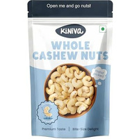 Kiniva Whole Cashews 1Kg - Raw & Natural, Rich In Protein, Healthy Snack, Perfect For Cooking, Baking, Or Snacking