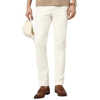 Peter England Men's Slim Pants (Pctfsssbt12233_Size(82) White