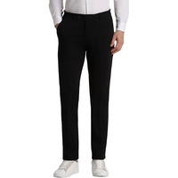 Peter England Men's Slim Work Utility Pants (Pxtfpssp009574_Size(86) Black