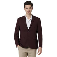 Peter England Men's Classic Blazer (Pibzwnsp333988_Wine