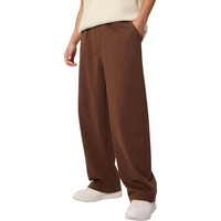 The Souled Store Official Korean Joggers: Tan Brown Mens And Boys Korean Fit Cotton Blend Solid Korean Joggers