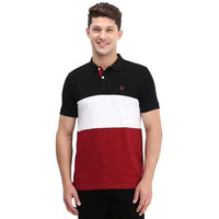 Allen Solly Men's Regular Fit T-Shirt (Askpqrgpr08338_Black