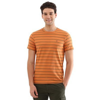 Allen Solly Men's Slim Fit T-Shirt (Alkcasgpf24886_Orange