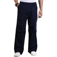 Thomas Scott Mens 100% Cotton Relaxed Fit Trouser (Tsb107_Navy, 32)