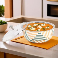 The Better Home Stainless Steel Insulated Casserole For Roti (1.5L) | Hot Boxes For Kitchen | Serving Bowl Set | Kitchen Gift Items | Roti Storage Box | Chapati Box | Housewarming Gifts (Design 3)