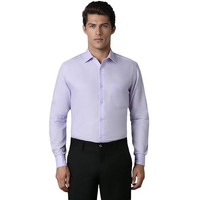 Louis Philippe Men's Cotton Solid Classic Fit Shirt (Lpsfmclpn84081_Lilac, 42