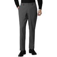 Louis Philippe Men's Regular Mid Rise Pants (Lptfmrgbn67334_Grey