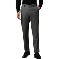 Louis Philippe Men's Slim Work Utility Mid Rise Pants (Lptfmslbg81530_Grey, 32