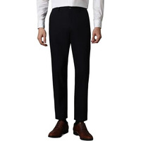 Louis Philippe Men's Slim Pants (Lptfmslbo44233_Navy