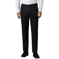 Louis Philippe Men's Slim Fit Pants (Lptfmslbp29322_Green