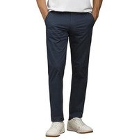 Louis Philippe Men's Slim Casual Pants (Lytfcslp551483_Navy
