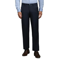 Louis Philippe Men's Regular Work Utility Pants (Lptfmrgbu69615_Navy