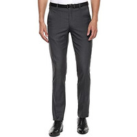 Louis Philippe Men's Slim Pants (Lptfmslfg54148_Charcoal