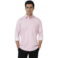 Van Heusen Men's Slim Fit Shirt (Vssfuslfp10659_Pink