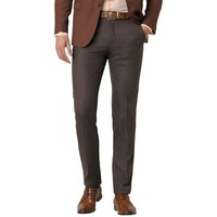 Van Heusen Men's Slim Work Utility Pants (Vhtffslbx13075_Brown