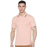 Allen Solly Men's Regular Fit T-Shirt (Askpqrgfx19521_Pink