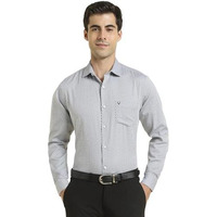 Allen Solly Men's Slim Fit Shirt (Assfqsppq37732_Grey
