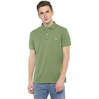 Alan Jones Clothing Solid Men's Regular Fit Polo Neck T-Shirt (Green_Xl)