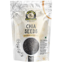 Nutzee Chia Seeds | Superfood For Weight Management & Healthy Eating | Rich In Calcium, Protein & Fiber | Omega-3 & Antioxidants | Raw & Unprocessed (250 Gram)