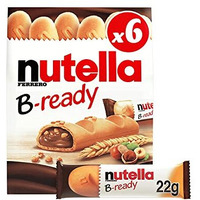 Nutella B-Ready Wafer - Hazelnut - 6 X 22 Gm