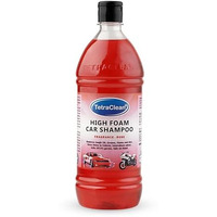 Tetraclean High Foam Car Shampoo Car Washing Liquid Car Cleaner Car Wash Shampoo | Remove Tough Dirt | Remove Dirt | Safe On Paint | For Home & Commercial Use, Rose Scented (1 L)