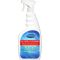 Tetraclean High Foam Ac Coil Cleaner | Air Conditioner Unscented Cleaner Liquid | Instant Ac Coil Cleaning Agent For Exterior Condensor In Spray Bottle | For Home & Commercial Use - 500Ml