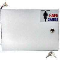 Appster Suitable For Ola & Ather 450X & 450 Plus Electric Scooter Vehicle Charger Safety Box With Lock/Ev Charging Terminal With 15 Amp Mcb Circuit Breake)