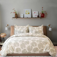 Eleganta Cotton Feel Elastic Fitted Bedsheets Queen Bed With 2 Pillow Covers |350 Threadcount| Queen Size Double Bed Bedsheet Fits Upto 8 Inches Mattress Height,(Size-60X78 Inches),(Creamy Dandelion)