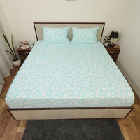 Bhoomi Impex Bedsheet For Double Bed, Soft Microfiber Double Size Bedsheets 90X100 In Incllude Pillow Covers For Luxurious Softness And Anti Fade Prints (Daisy Delight)