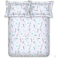 Bombay Dyeing King Size Cotton Bedsheet 180 Thread Count, Soft & Breathable, King Size: 274Cm X 274Cm With 2 Pillow Covers - Vin04