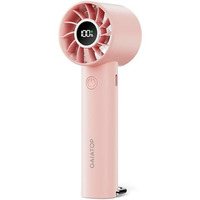 Gaiatop Mini Hand Fan, Powerful Handheld Fan, 3 Speed Strong Wind Personal Small Desk Fan With Led Torch, Rechargeable Usb Fan For Girl Women Travel Indoor Outdoor Use