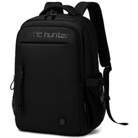 Arctic Hunter Backpack For Men Women Stylish 15.6-Inch Laptop Bag 21L Daily Use Capacity Business Laptop Backpack Multi-Pockets Water-Resistant Lightweight Padded Backpack For Office College,Black