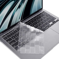 Oaky Keyboard For Macbook Air M1 13 Inch 2020 Release Model A2179, A2337 Touch Id & Retina Display Ultra Thin Keyboard Cover Waterproof Dust-Proof Keyboard Protector Protective Skin - Tpu Clear