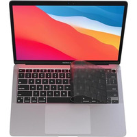 Oaky Keyboard For Macbook Air M1 13 Inch 2020 Release Model A2179, A2337 Touch Id & Retina Display Ultra Thin Keyboard Cover Waterproof Dust-Proof Keyboard Protector Protective Skin -Translucent Grey