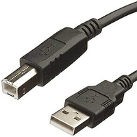 Jigyas Usb 2.0 High Speed Printer Scanner Cable A Male To B Male For Hp, Canon, Etc (1.5 Meter)(Black)