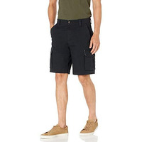Amazon Essentials Men's 10 Lightweight Ripstop Stretch Cargo Short, Black, 34