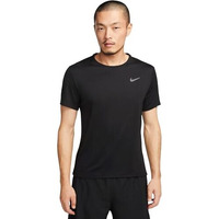 Nike Men's Regular Fit T-Shirt (Dv9316-010_Black/Reflective Silv