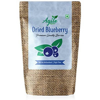 Agile Organic Dried Blueberry 500G- (Gluten Free, Vegan & Non Gmo) Whole Blueberries Dry Fruits | Healthy Snack