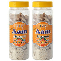 Cap Aam Slice Pachak Churan Khatta Mitha Digestive Tasty Healthy Mango - 190 Gms Each (Pack Of 2)