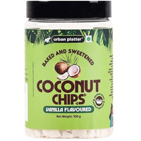 Urban Platter Coconut Chips, 100G / 3.5Oz [Crispy, Oven Baked, Flavorful] - Fresh