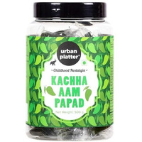 Urban Platter Kachha Aam Papad (Keri), 500Gram - Fresh