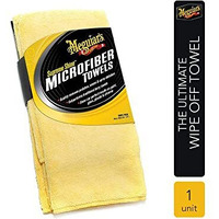 Meguiar's Supreme Shine Car Microfiber Towel Highly Absorbent Car Cleaning Drying Towel, Multicolor