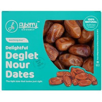Flyberry Gourmet Deglet Nour Dates (Khajoor/Khajur) 500G | 100% Natural | Rich In Calcium, Iron And Potassium | Instant Energy