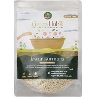 Greenhabit Jowar Kurmura Murmura Aka Jowar Puff For Healthy Breakfast Snack Food (200 Gm Pack Of 2)