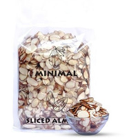Minimal Sliced California Almonds, 800G (All-Natural, Non-Gmo, Gluten-Free, Perfect For Baking, Cooking, And Snacking  Fresh And Crunchy)