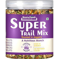 "Nutriefoods" Enriching Your Taste Super Trail Mix (Mixed Dry Fruits) Roasted In Jaggery And Saffron With Blend Of Berries, Dried Fruits, Seeds And Nuts, Pack Of 250G