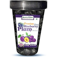 "Nutriefoods" Enriching Your Taste Premium Blueberry Plum | No Added Artificial Colors, Flavors | 100% Natural Dried Fruit | With Seeds, Pack Of - 250 Gm